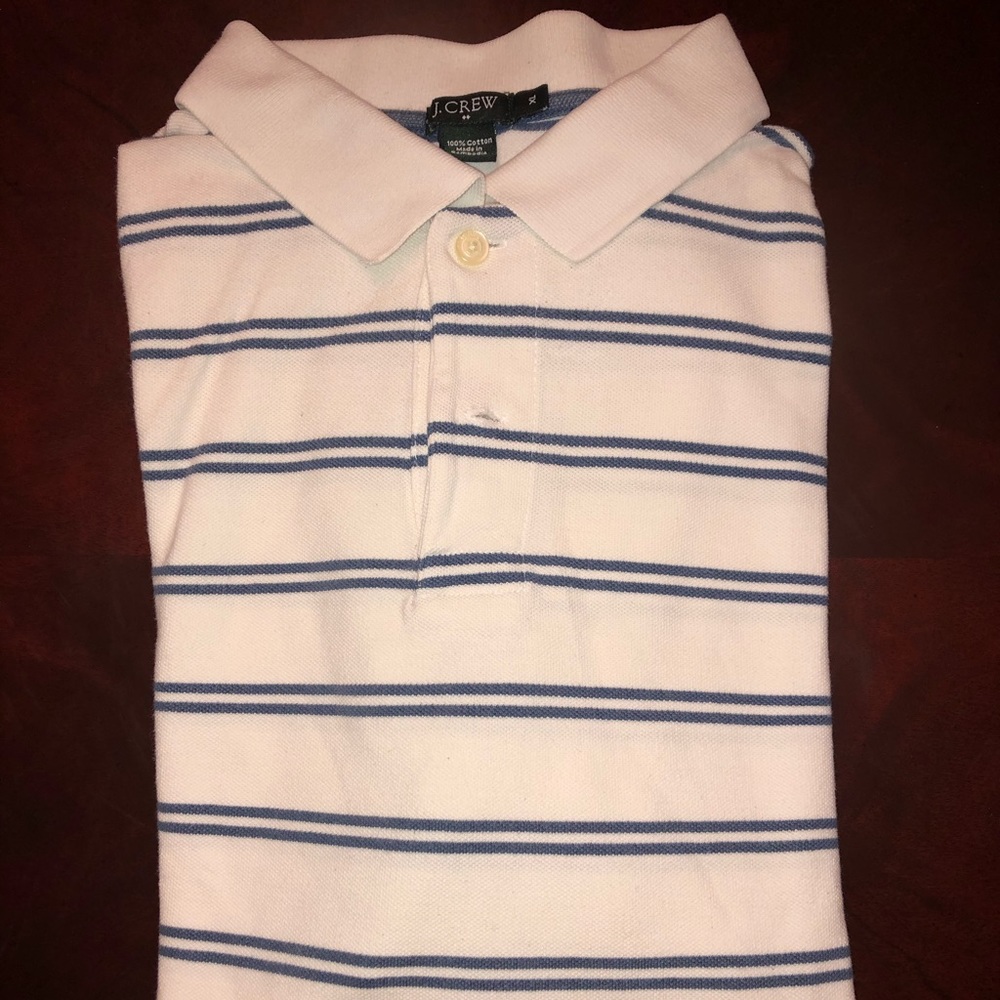 White J.Crew Polo